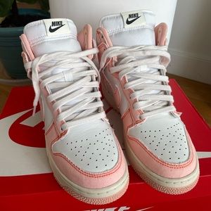 Pink Nike Dunk High 1985 size 7 shoes